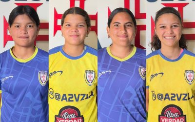 ¡Ahora son Vinotinto! Cuatro larenses jugarán la Liga CONMEBOL Evolución Femenina Sub-15